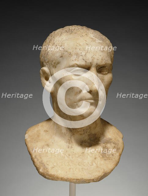Bust of L. Licinius Nepos, A.D. 1-25. Creator: Unknown.