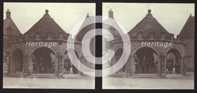 Somerton Market Cross, Market Place, Somerton, South Somerset, Somerset, 1913. Creator: Walter Edward Zehetmayr.