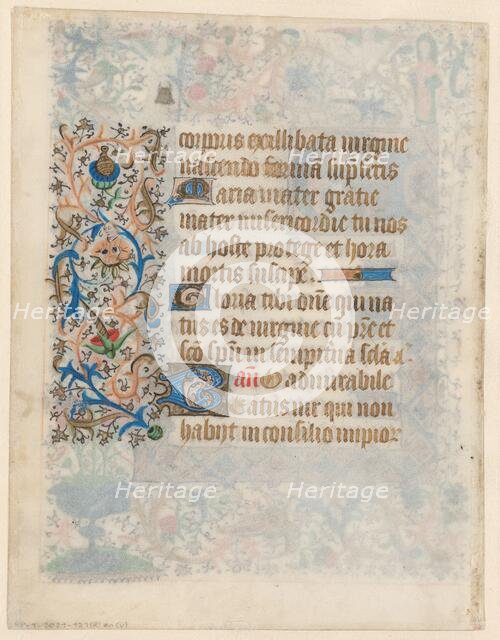 Manuscript, c.1400-c.1449. Creator: Anon.