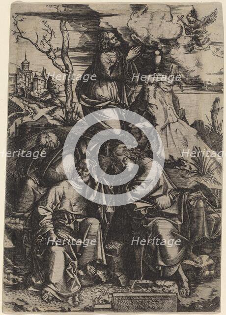 The Agony in the Garden, c. 1506/1507. Creator: Benedetto Montagna.