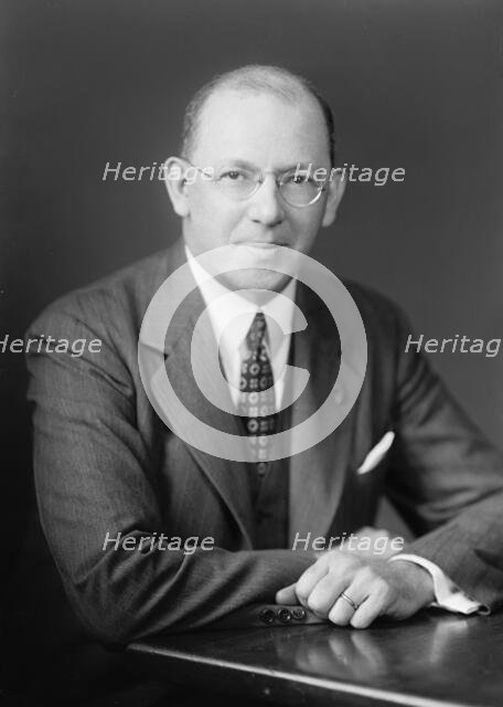 Fischelis, Robert. Doctor - Portrait, 1943. Creator: Harris & Ewing.