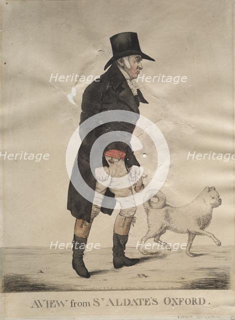 A View from St. Aldate's, Oxford. Creator: Richard Dighton (British, 1795-1880).