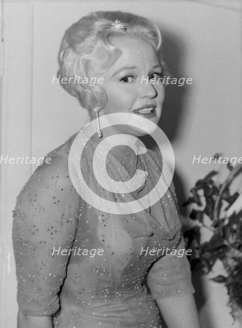 Peggy Lee, c1961. Creator: Brian Foskett.