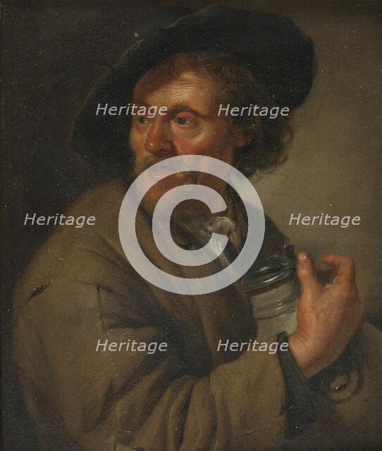 Man Holding a jug, 1679. Creator: Jacob Toorenvliet.