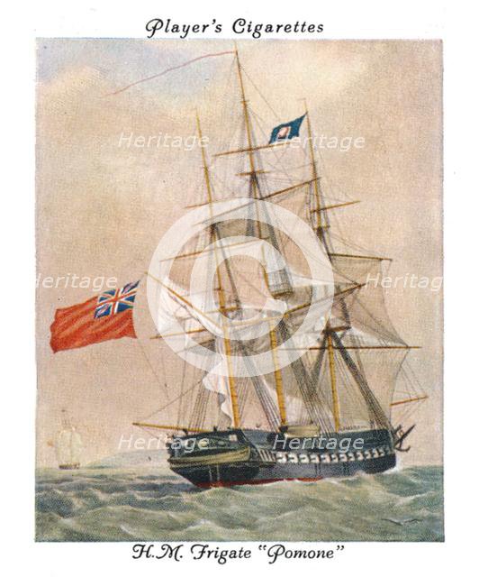 H.M.Frigate "Pomone", 1936.  Creator: Unknown.