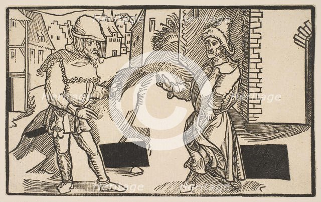 Adelphi, from The Comedie of Terence, 19th century reprint.n.d. Creator: Albrecht Durer.