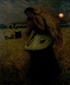 Nightfall (The Gleaners), c1895. Creator: Henry Herbert la Thangue.