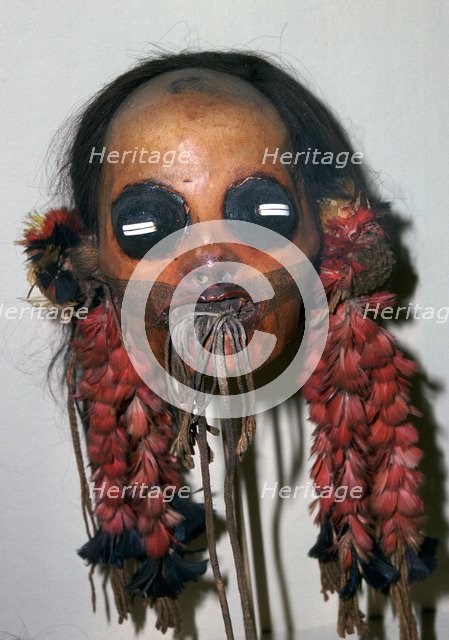 South Native American boiled head Artist: Unknown