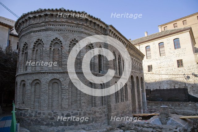 Mudejar apse added to the Mosque of Christ of the Light, Toledo, Spain, 2007.  Artist: Samuel Magal