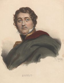 Marshal General Nicolas Jean-de-Dieu Soult, 1835. Artist: Anonymous  