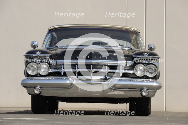 Chrysler Imperial convertible 1959. Artist: Simon Clay.