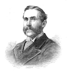 The Fatal Disaster with a Balloon: Mr. Walter Powell, M.P. for Malmesbury, 1881. Creator: Unknown.