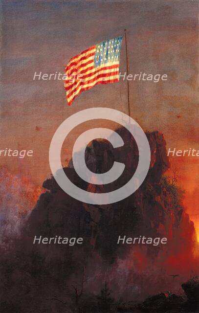 Our Flag, 1864. Creator: Frederic Edwin Church.