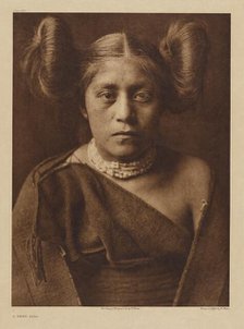 A Tewa Girl, 1921. Creator: Edward Sheriff Curtis.