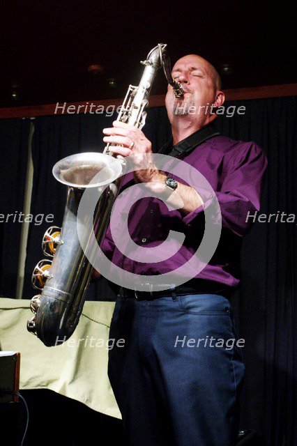 Peter Fraize, Verdict Jazz Club, Brighton, East Sussex, 1st July 2016. Artist: Brian O'Connor.