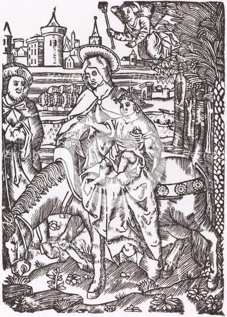 The Flight to Egypt. Creator: Unknown.