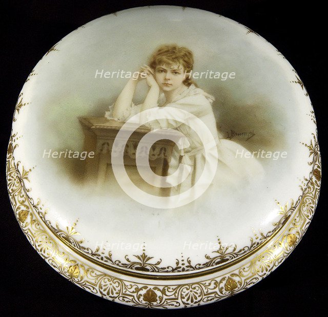 Bonbonnière Marie Bashkirtseff. Artist: Breslau, Louise-Cathérine (1856-1927)