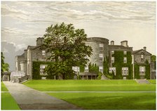 Galloway House, Wigtownshire, Scotland, home of the Earl of Galloway, c1880. Artist: Unknown