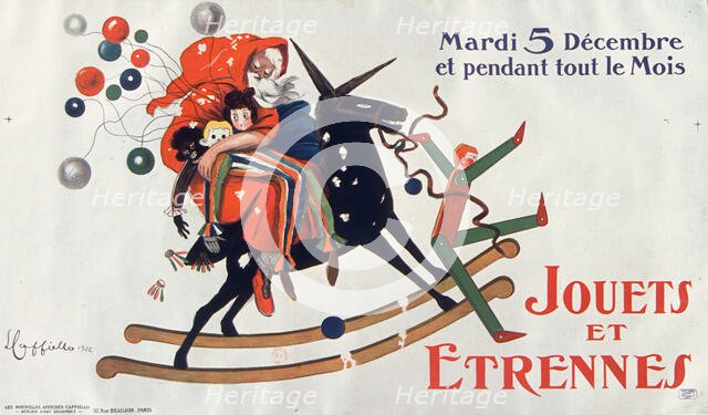 Jouets et étrennes , 1922. Creator: Cappiello, Leonetto (1875-1942).