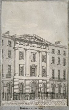 Bridewell, City of London, 1820. Artist: MM