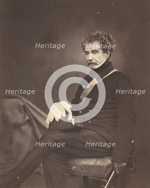 Lieutenant General Sir Colin Campbell, G.C.B., 1855. Creator: Roger Fenton.