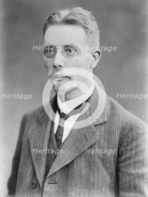 Professor August Krogh, between c1915 and c1920. Creator: Bain News Service.