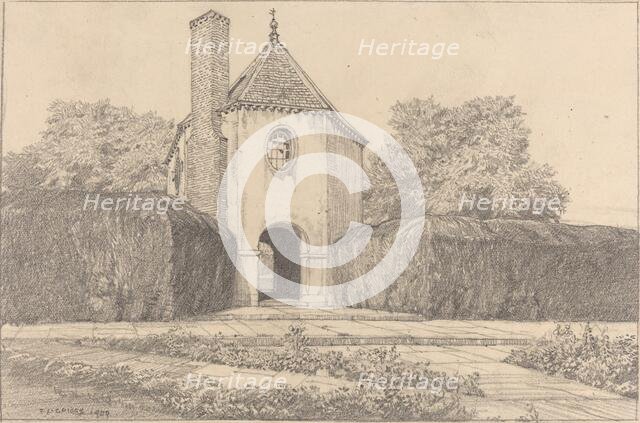 Garden House, 1909. Creator: Frederick Landseer Maur Griggs.