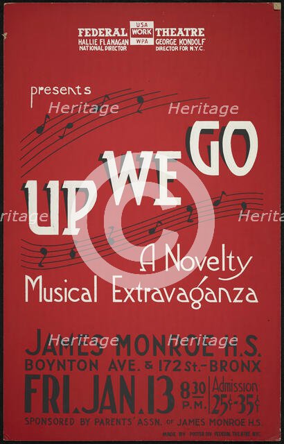 Up We Go, New York, [1930s]. Creator: Unknown.