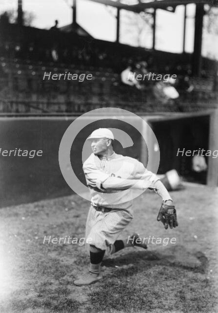 Rube Foster, Boston Al (Baseball), 1913. Creator: Harris & Ewing.