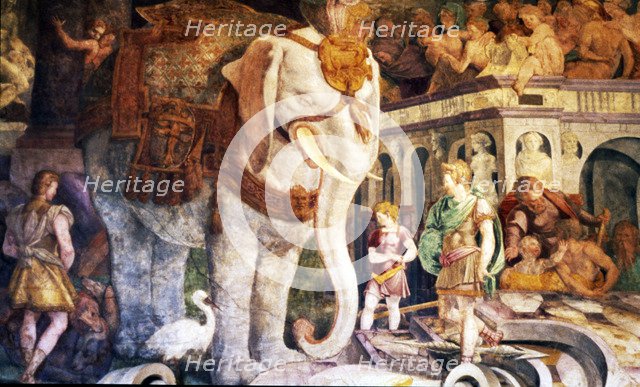  'The royal elephant', work by Le Rosso.