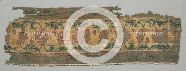 Fragment, 6th-16th century. Creator: Unknown.