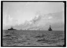 Unidentified ship, between 1914 and 1918. Creator: Harris & Ewing.