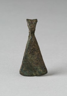 Triangular-shaped Tweezers, Probably A.D. 1000/1400. Creator: Unknown.