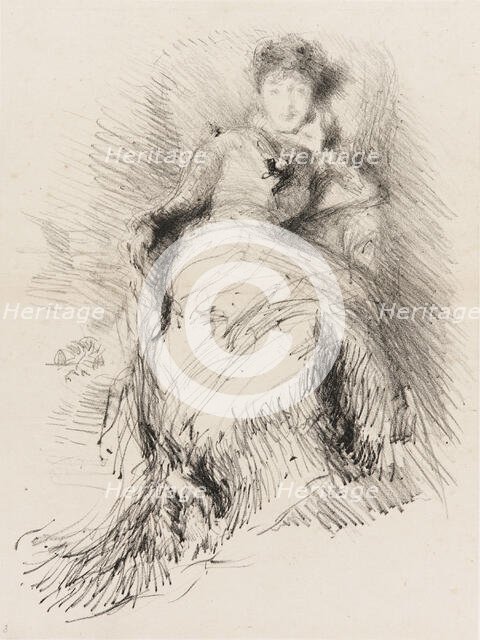 Study, 1878. Creator: James Abbott McNeill Whistler.