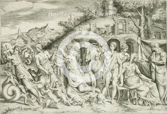 History of Jason and Medea, c1565. Creator: Giulio Bonasone.