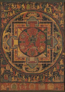 Chakrasamvara Mandala, ca. 1100. Creator: Unknown.