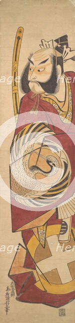 The Actor Bando Hikosaburo 1st (?), ca. 1725. Creator: Torii Kiyonobu I.