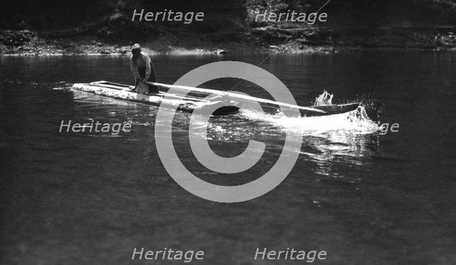 Bistrita Valley, Moldavia, north-east Romania, c1920-c1945. Artist: Adolph Chevalier