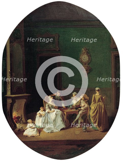 Winter (From the series The Four Seasons). Artist: Quillard, Pierre-Antoine (1701-1733)