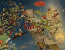 Midsummer Night's Fairies. Artist: Naish, John George (1824-1905)