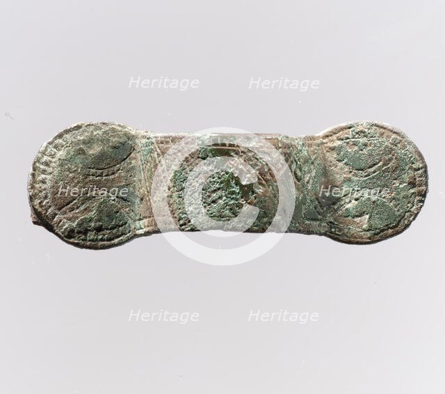 Equal-Arm Brooch, Frankish, ca. 650-750. Creator: Unknown.