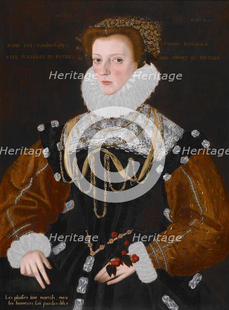 Lady Philippa Coningsby, 1578. Creator: George Gower.