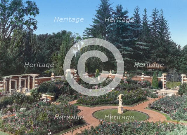 "Brookside," William Hall Walker house, Brookside Road, Great Barrington, Massachusetts, c1916. Creator: Frances Benjamin Johnston.