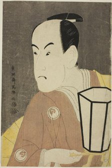 The actor Bando Hikosaburo III as Sagisaka Sanai, 1794. Creator: Tôshûsai Sharaku.