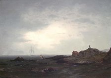 Coastal Landscape, 1861. Creator: Amaldus Nielsen.