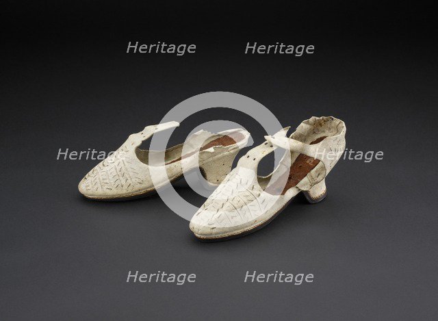 Shoes, 17th century. Artist: Unknown.