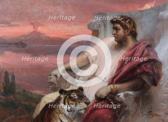 Nero at Baiae, c. 1900.