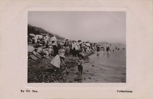 'By the Sea, Folkestone', late 19th-early 20th century. Artist: Unknown.