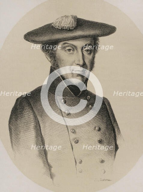 Miguel Gomez Damas, (1785-1864), Spanish military, 1869. Creator: Jose Cuevas.