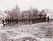 Co. A, 30th Pennsylvania Infantry, Camp Mott Hooton, 1861-65. Creator: Unknown.